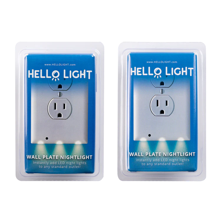 HELLO LIGHT Wall Plate NightLight BREO BOX