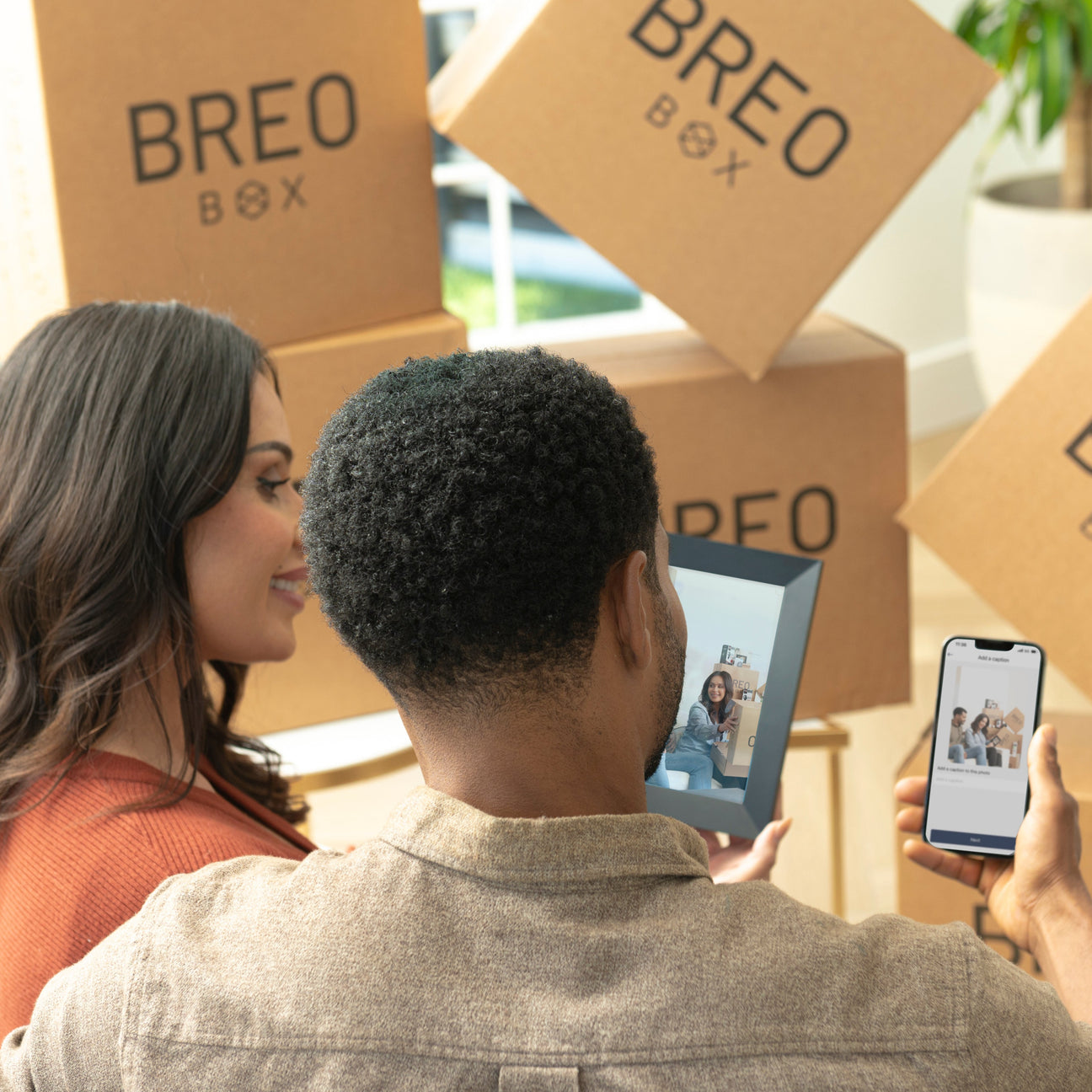 AiMOR 7" Digital WiFi Photo Frame BREO BOX