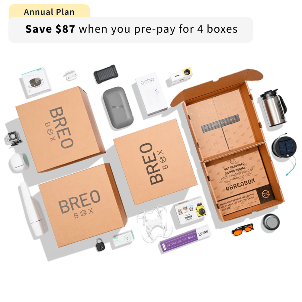 Subscribe  Choose Your Plan – BREO BOX
