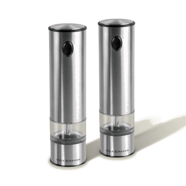 Cole & Mason Battersea Electric Salt & Pepper Mill Set