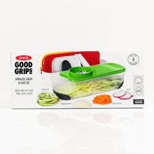 Load image into Gallery viewer, OXO Good Grips Spiralize, Grate &amp; Slice Set
